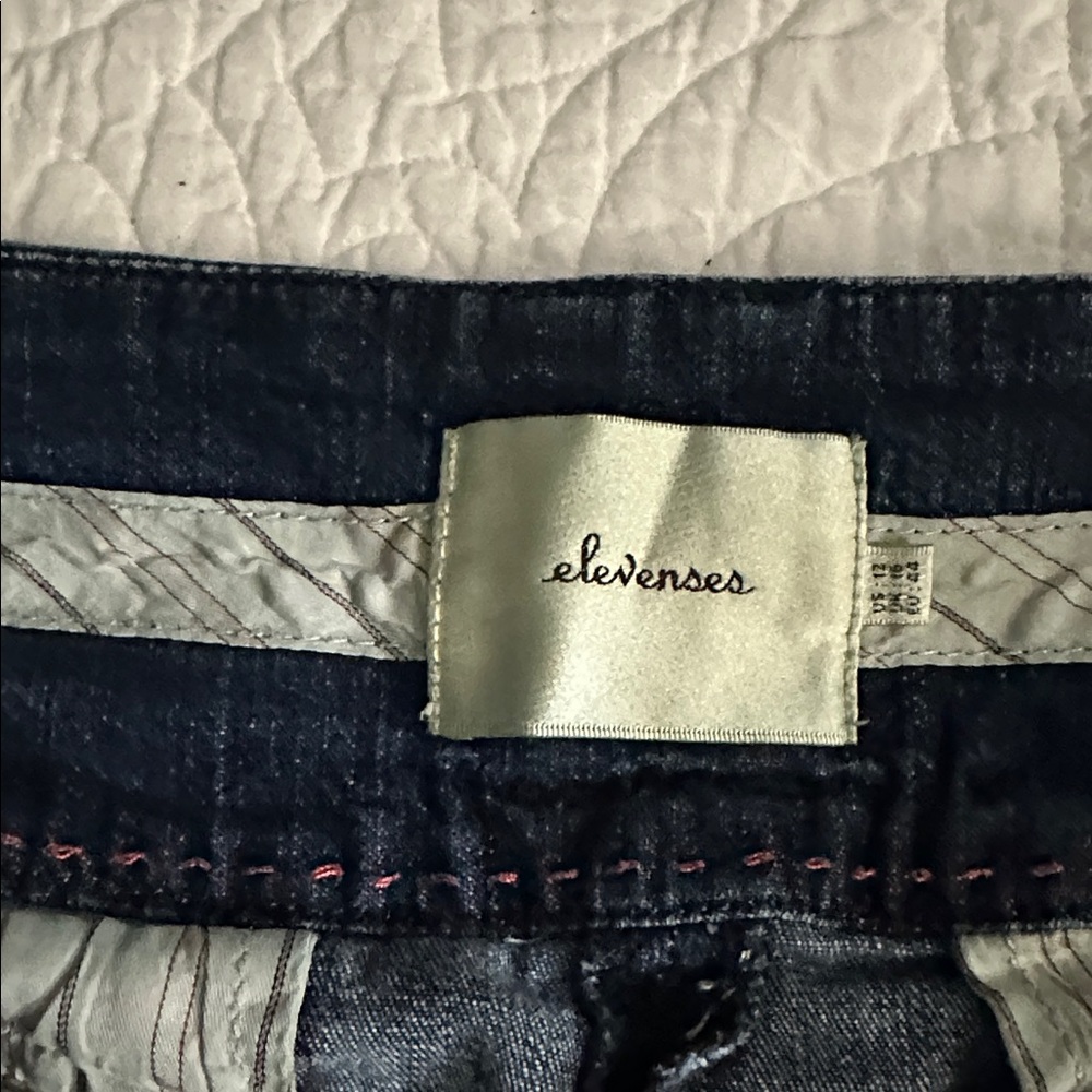 Anthropologie Blue Flare & Wide Leg Jeans